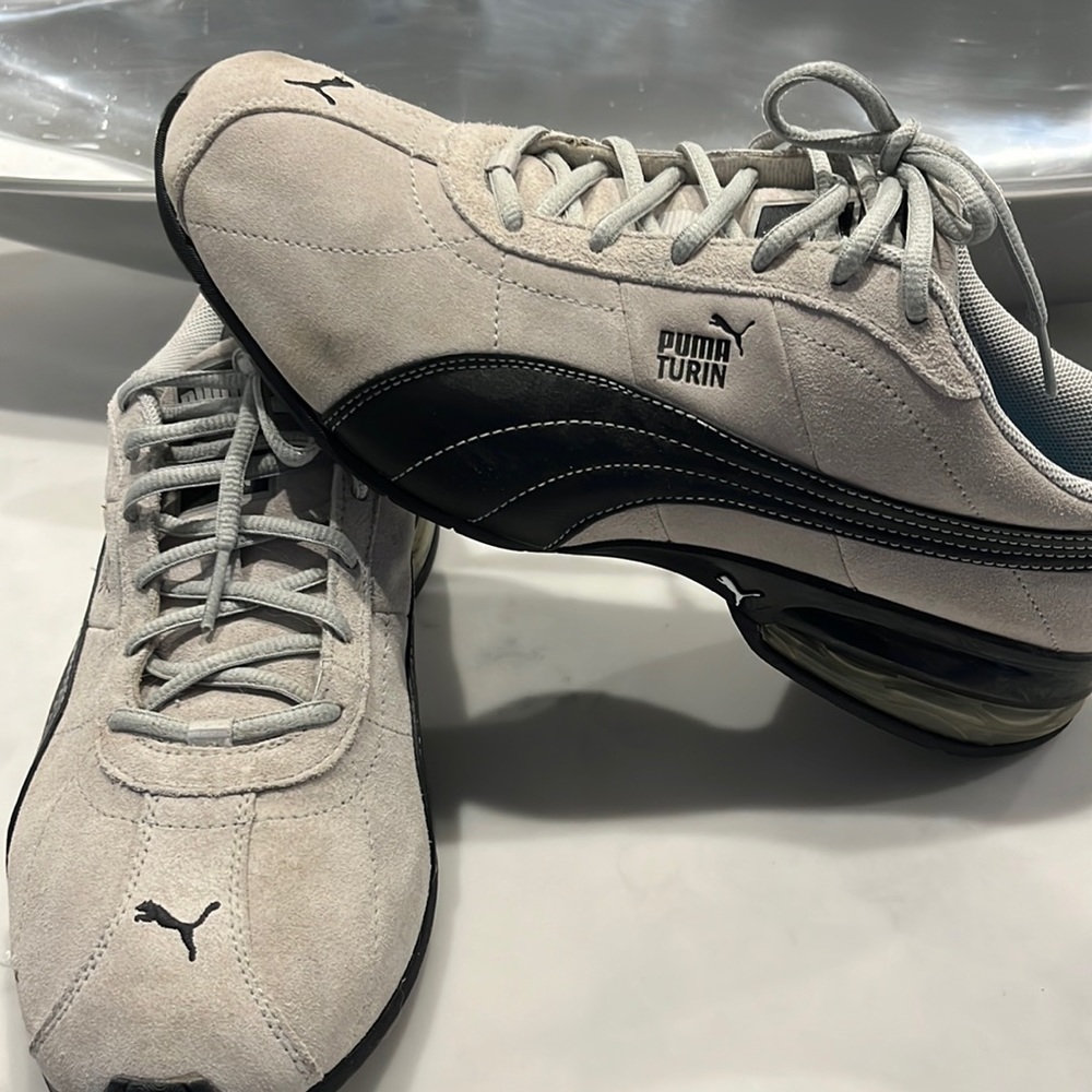 Puma Turin running soccer-inspired silhouette.